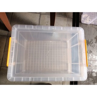 THÙNG CHỮ NHẬT TRONG SUỐT 35 LÍT