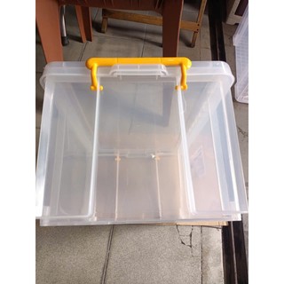 THÙNG CHỮ NHẬT TRONG SUỐT 35 LÍT