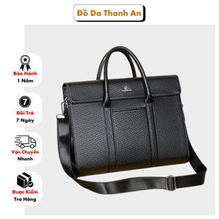 Cặp Da Nam, Túi Xách Da Công Sở Nam Cao Cấp KUQIDAISHU Đựng Lap 15,6inch Bảo Hành Da 12 Tháng CD068