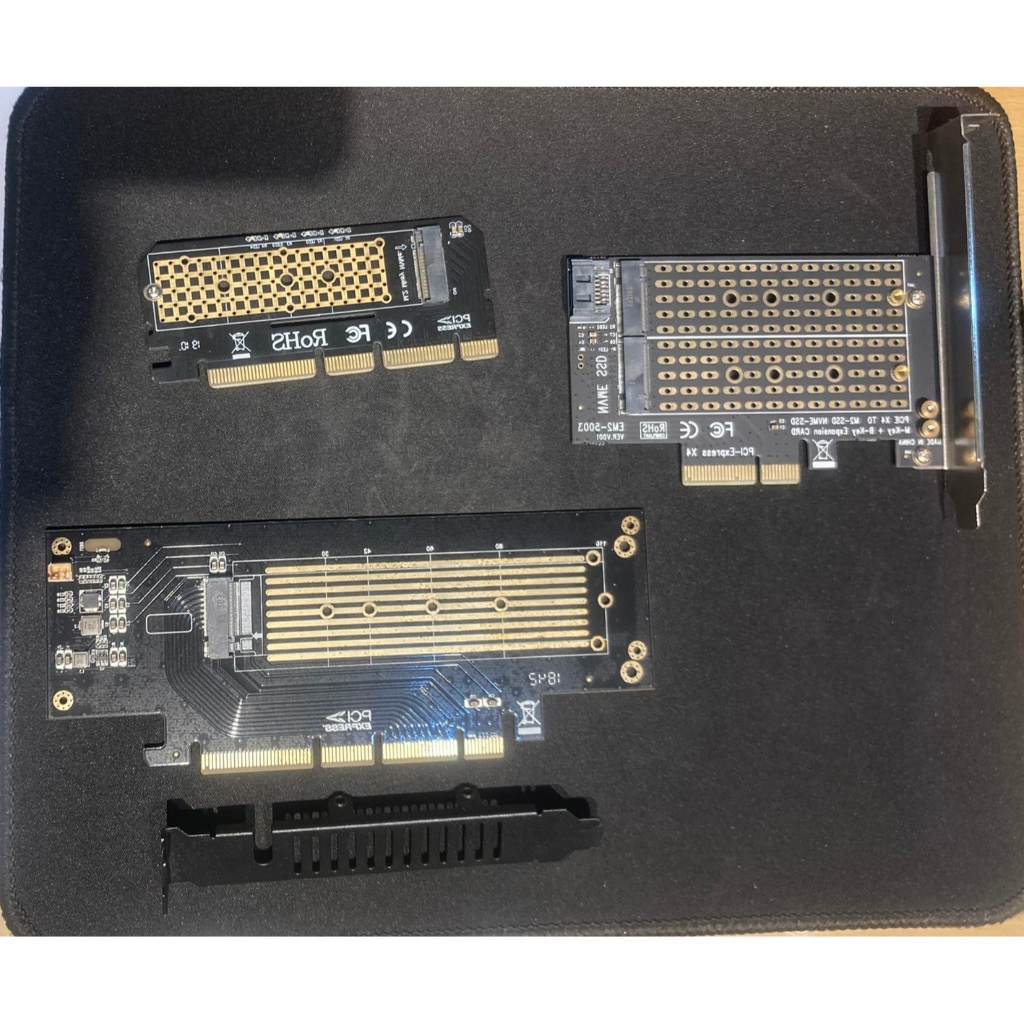 Adapter SSD M2 NVMe PCIe to PCI-E 16X