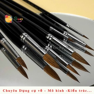 [ Sugi Art Shop ] Bộ Cọ Phoenix Lông Mềm - Phù Hợp Vẽ Màu Nước , Màu Poster , Màu Bột , Màu Gouache