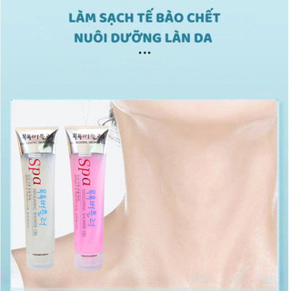 Gel Tẩy Tế Bào Chết Toàn Thân SPA Hàn Quốc 350ml Dưỡng Da Trắng Sáng, Mịn Màng