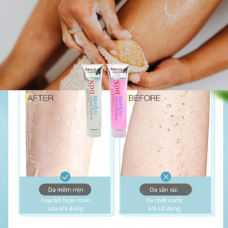 Gel Tẩy Tế Bào Chết Toàn Thân SPA Hàn Quốc 350ml Dưỡng Da Trắng Sáng, Mịn Màng