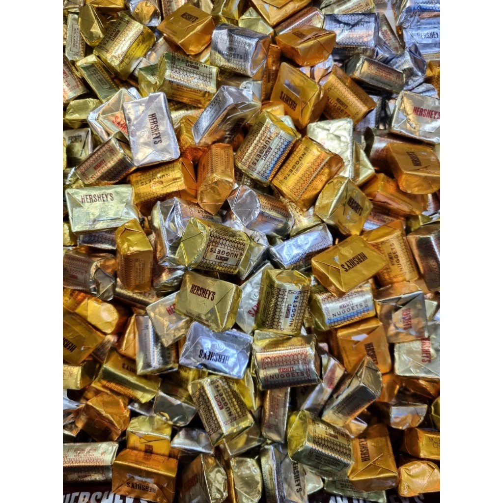 CÂN LẺ TỪ TÚI LỚN CHOCOLATE HERSHEY’S NUGGETS MỸ