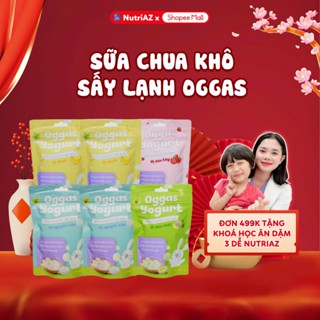 Sữa Chua Khô Sấy Lạnh Oggas Yogurt Ăn Dặm Cho Bé Từ 6 Tháng Tuổi Bổ Sung Lợi Khuẩn Cho Bé, 18g