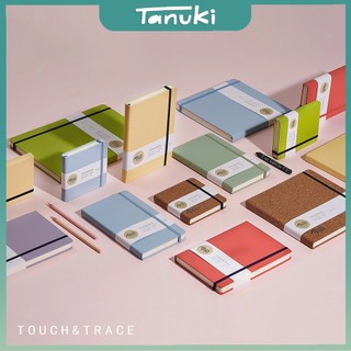[TANUKI ART] Sổ vẽ bìa da Touch&Trace (140-180gsm)
