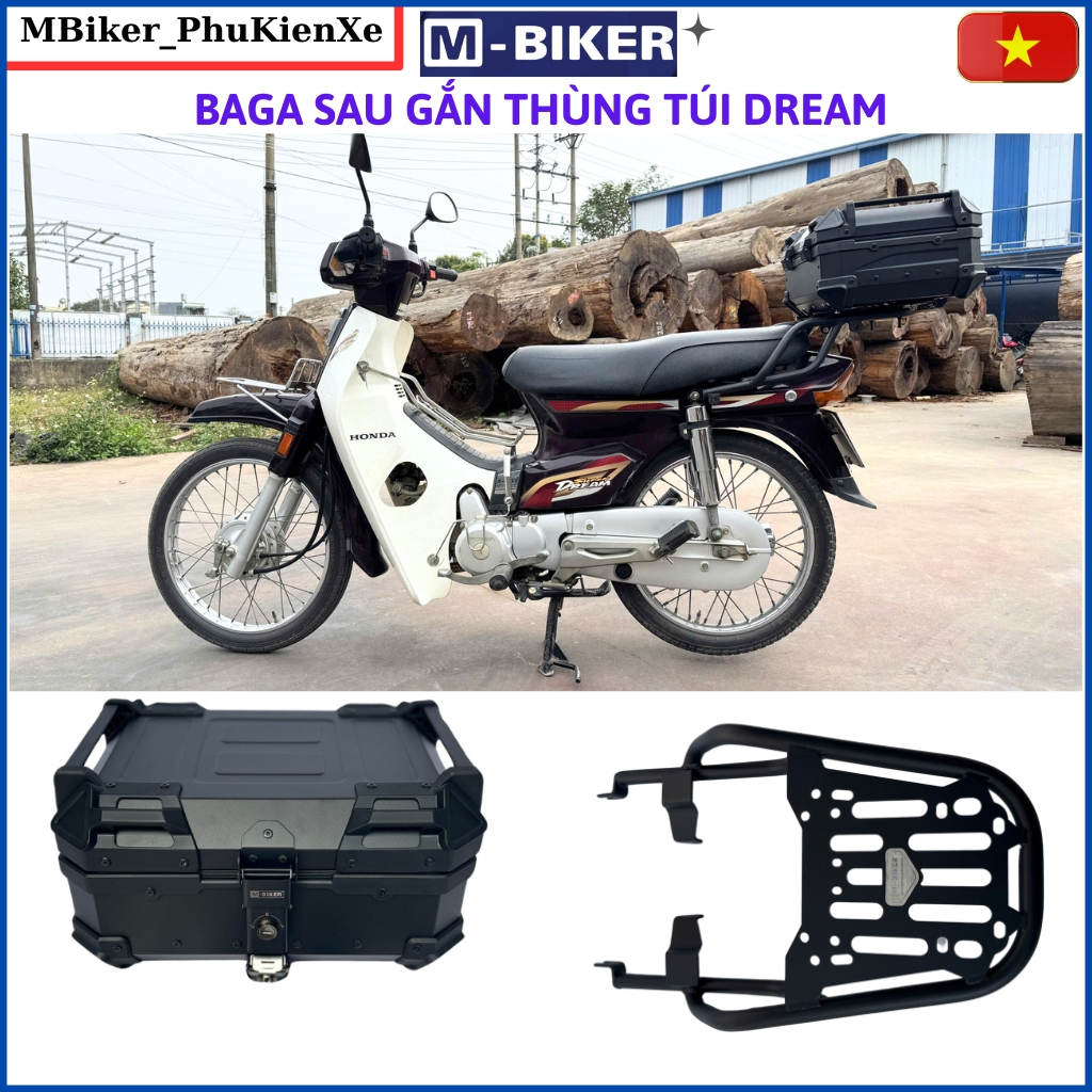 Baga Dream, baga sau Dream, cảng sau Dream, phụ kiện Dream_ chính hãng mbiker