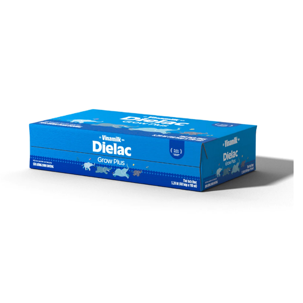 Thùng 48 hộp Sữa bột pha sẵn Dielac Growplus Grow plus 110ml