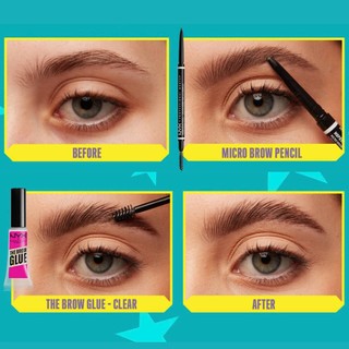 Kẻ Mày NYX Micro Brow Pencil. Chì Kẻ Mày Đầu Nhỏ 1mm. Phẩy Sợi Chân Mày. Chì Mày Màu Nâu