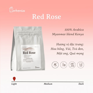 Cà Phê Rang Sáng Đặc Sản Myanmar blend Kenya - Red Rose - Intenso Coffee Roasters