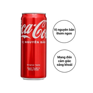 Nước ngọt Cocacola có ga lon 330ml