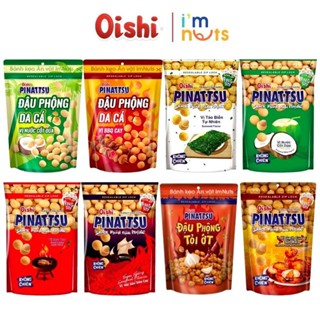 Đậu phộng Oishi Pinattsu không chiên túi zip