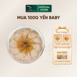 [Mua 1 Tặng 4] 100g Tổ Yến Khô Sợi Vụn Baby CiCi Thượng Đỉnh Yến nguyên chất Tổ Yến Khánh Hòa