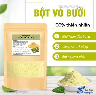 Bột vỏ bưởi 500g, nguyên chất, thơm mịn, pha uống, hỗ trợ giảm cân, detox, kích thích mọc tóc