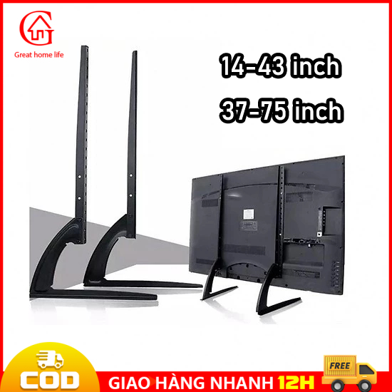 【🔥COD/12H】Chân Đế Tivi đa năng 24 - 65 inch - Chân tivi để bàn Hàng loại 1 - Lắp đặt mọi hãng Tivi