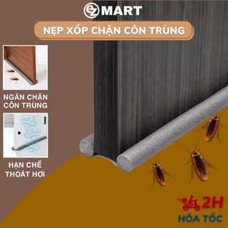  Nẹp Xốp Chặn Khe Cửa Chống Ồn Ngăn Côn Trùng Miếng Chặn Cửa Chống Bụi Bẩn Gió Điều Hoà 