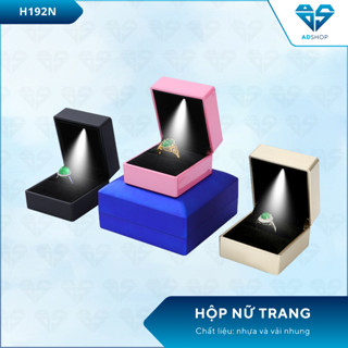 Hộp Đựng Nhẫn Cầu Hôn CÓ ĐÈN LED - AD SHOP - Hộp Đựng Nữ Trang (H192N)
