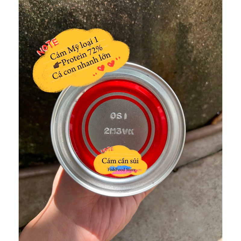 [CÁM CẦN SỦI] Mỹ-Vĩnh Châu-TQ loại tốt nhất giúp cá con mau lớn-Cám dùng để nuôi Artemia Mỹ,Artemia 