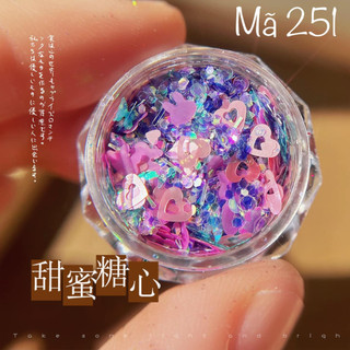 Nhũ mix hình (ẩn móng)
