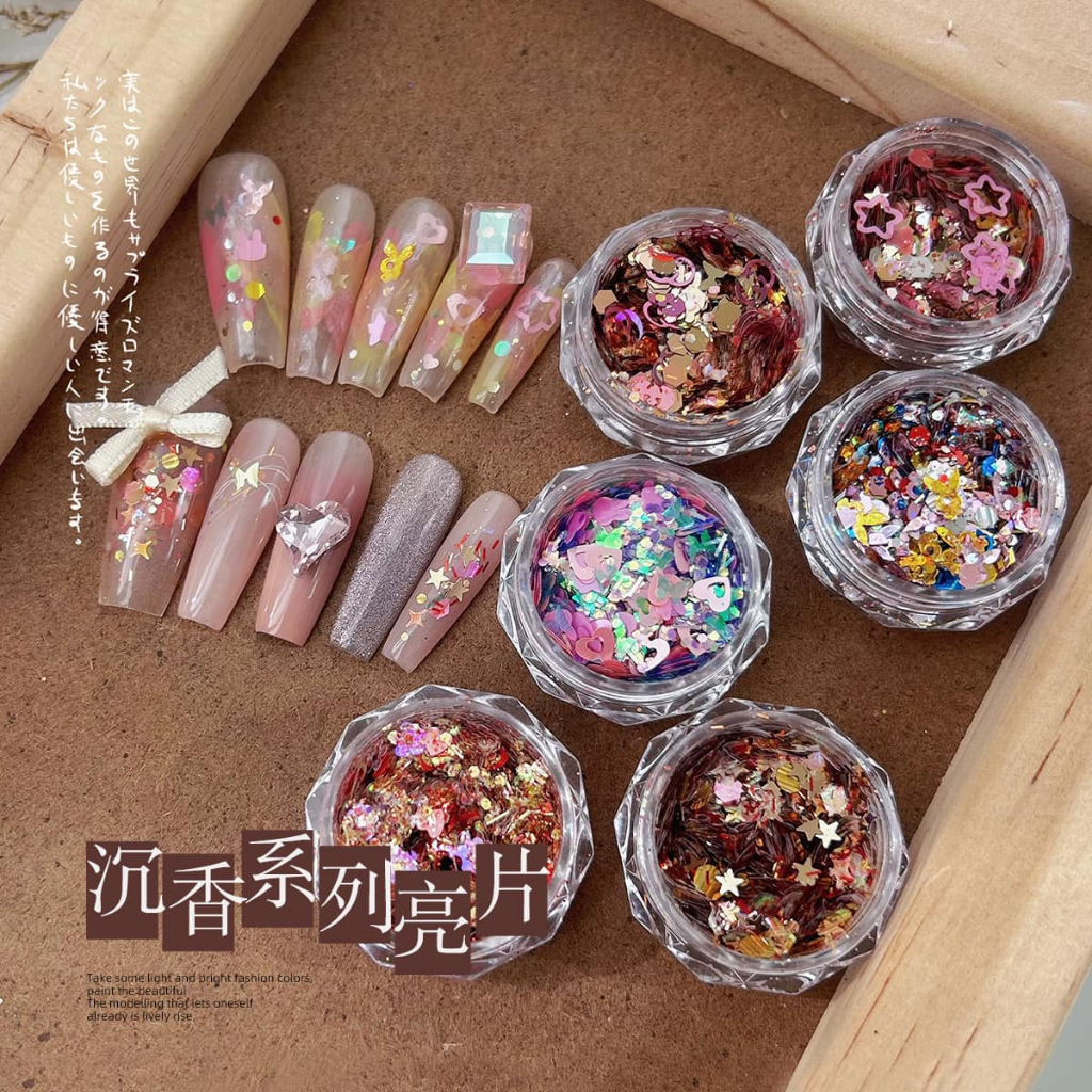 Nhũ mix hình (ẩn móng)