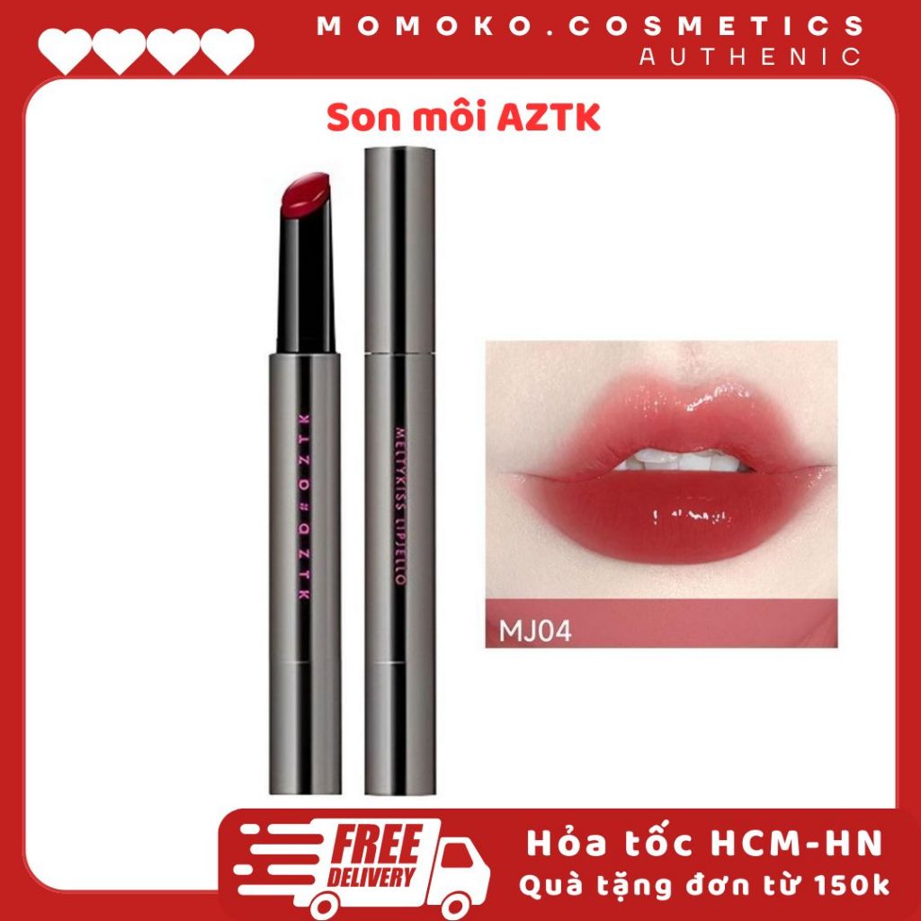   SẴN-HCM  AZTK Son Môi Lip Jelly Mirror Xuân Hè Son Môi Dưỡng Ẩm Làm Che giấu đường viền môi 