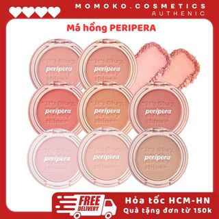    PERIPERA - HÀNG MỚI VỀ   Phấn Má Hồng Peripera Pure Blushed Sunshine Cheek 4.2g 