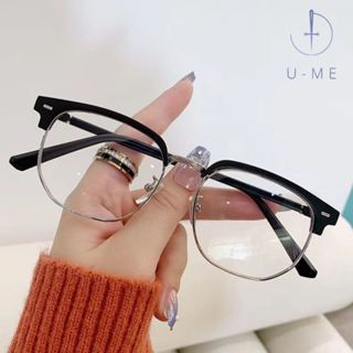 Kính Mắt Nam Nữ UMEKO NK19 gọng kim loại và nhựa chặn ánh sáng xanh đổi màu chống tia UV