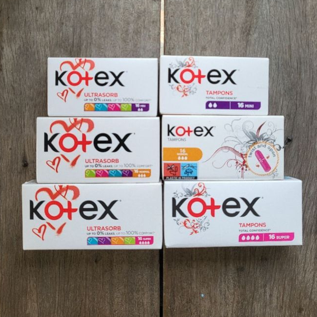 Tampon Kotex không cần đẩy