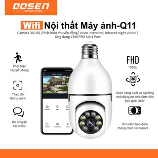 Dosen Q11 CCTV Kết nối WiFi Camera an ninh nhà thông minh IP Camera Baby/Pet/Nanny HD 1080P Ứng dụng V380 Pro
