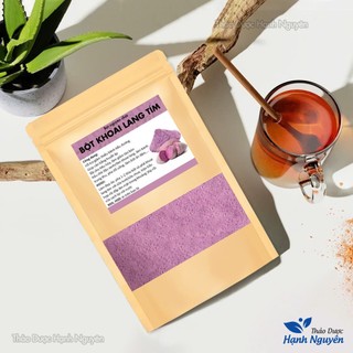 Bột khoai lang tím 100g bột khoai nguyên chất, tạo màu, hương thơm cho món ăn, dùng nấu chè, bánh