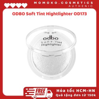  Chuẩn Thái   Phấn Bắt Sáng Mini Tạo Khối Odbo Soft Tint Hightlighter OD173 Có Nhũ Chuẩn Makeup 4g 