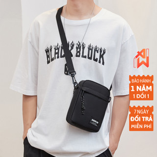 Túi đeo chéo nam, Túi nam đeo chéo vải oxford, túi chéo cho nam form messenger basic trẻ trung ARTW ART078