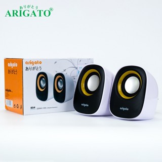 Loa vi tính để bàn Mini 804 Arigato 2.0 dùng cho PC, Laptop giá rẻ chất lượng - BH 3 Tháng