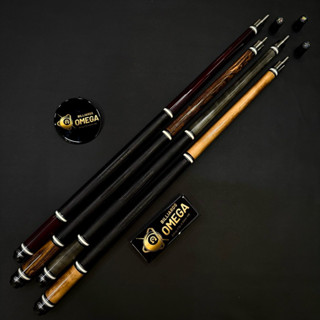 Cơ/Gậy Bida Lỗ Leadsuper Wood Vân Gỗ Cao Cấp, Ngọn Black Power AK 12.8mm