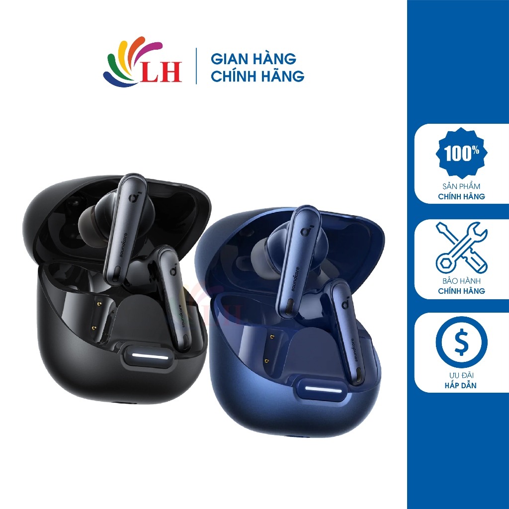 Tai nghe Bluetooth True Wireless Anker Soundcore Liberty 4 NC A3947 - Hàng chính hãng