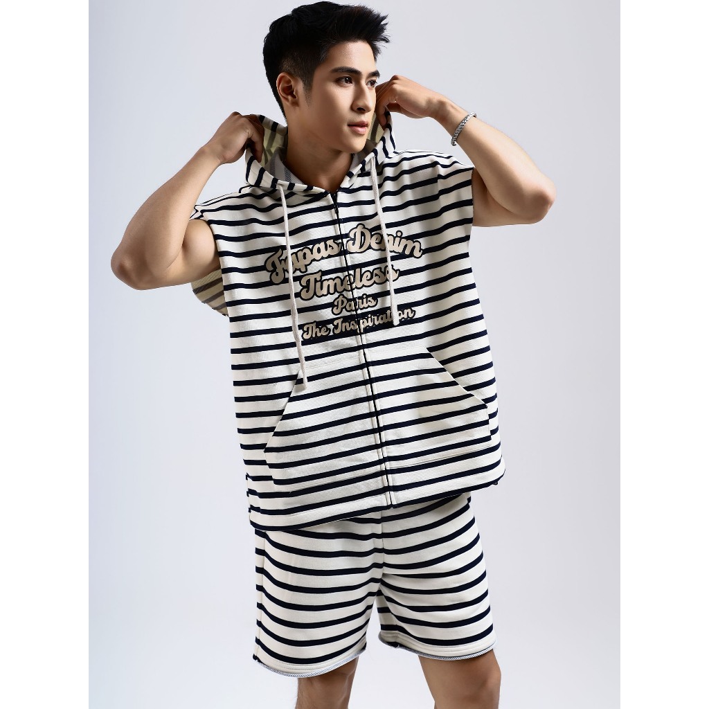 Bộ Áo Fapas Form Relaxed Way, Quần Short Thun Fapas Relaxed Wall, chất vải thun nỉ, co dãn thoải mái