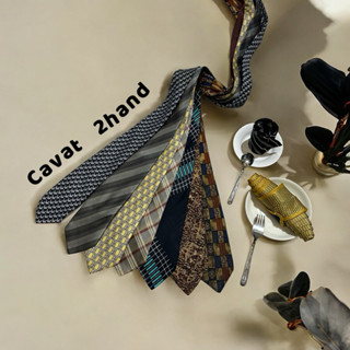 (100 mẫu) Cà vạt, caravat vintage 2hand Nhật tuyển chọn 9cm