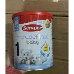 Sữa bột Semper của Nga hộp 400gr  số 1,2