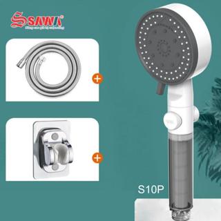  Vòi sen tắm 10 chế độ Sawa S10P có chức năng lọc sạch nước cao cấp | bát tắm | shower filter - đầu vòi hoa sen 