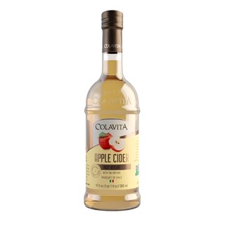 Giấm Táo Nguyên Chất Colavita Apple Cider Vinegar NK Ý Chai 500ml Hương Vị Chua Thanh Tự Nhiên