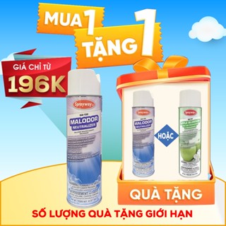 Chai xịt khử mùi hương quế CAO CẤP Sprayway #190 Malodor Neutral Air Fresh