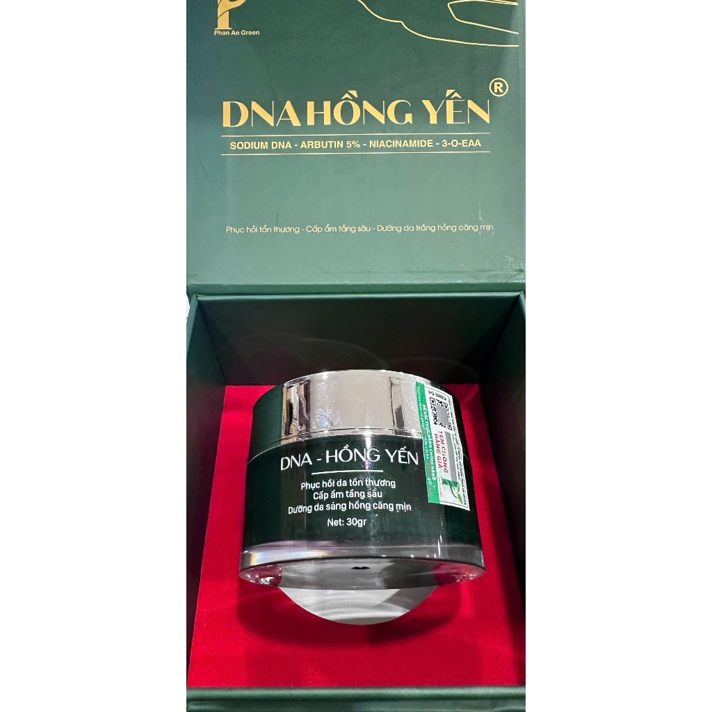 Kem dưỡng da DNA Hồng Yến Phan An Garden hỗ trợ phục hồi da, dưỡng trắng da 30g