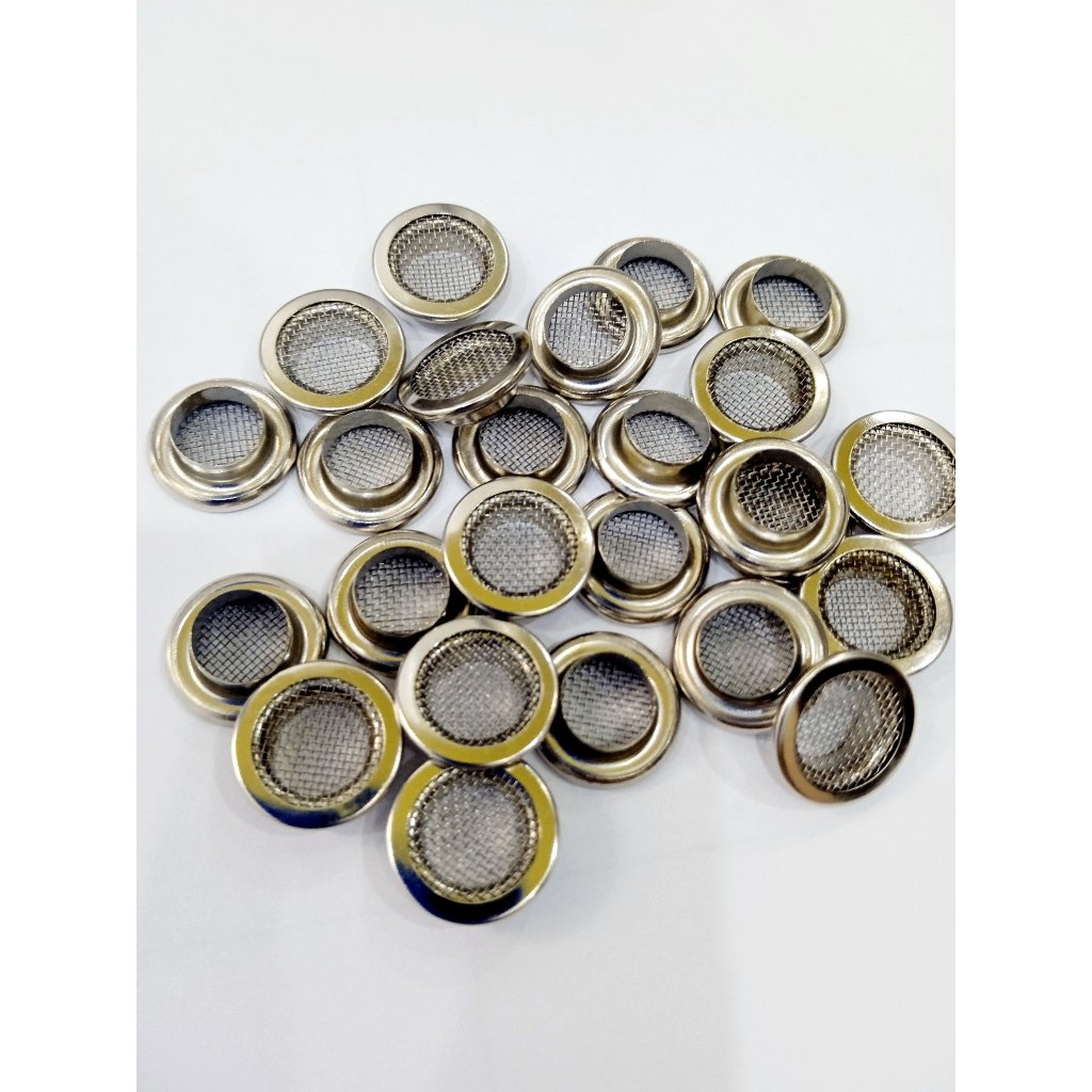 Khoen mắt cáo lưới 8mm , 10mm Thau không gỉ Màu bạc, màu đồng Khuy luồn túi xách, balo, bạt ô tô