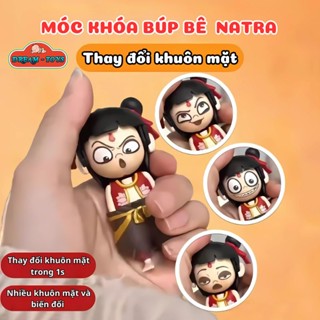 Đồ Chơi Vô Tri Móc Khoá Bấm Hình Natra Hotrend Xoay Thay Đổi Khuôn Mặt - Móc Khoá Thay Đổi 3 Mặt Hài Hước Dành Tặng Bé