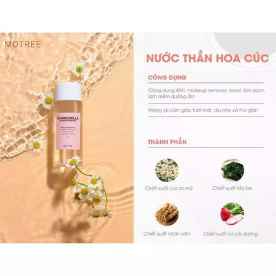 [QUÀ TẶNG] 2 chai TẨY TRANG HOA CÚC 4 trong 1