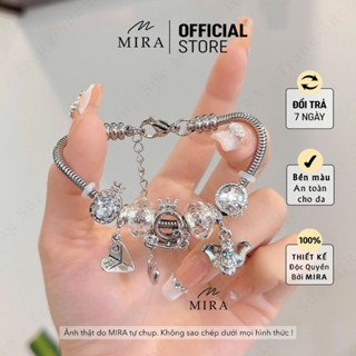 Lắc Tay Dây Titan MIRA & Co. LPAN101 Mix Cỗ Xe Bí Ngô Phiên Bản Đặc Biệt Không Hoen Gỉ