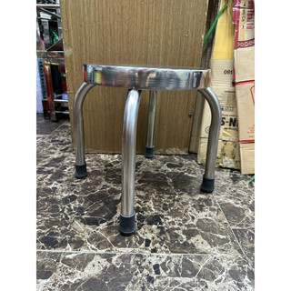 Ghế đẩu inox cao 25,30,40cm, (Hàng dày)