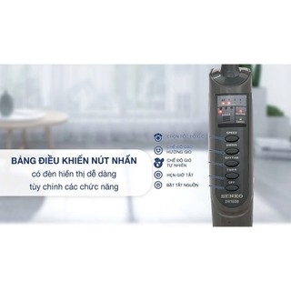 Quạt Đứng SENKO DR1608-Hàng Chính Hãng-Bh 2 năm(giao màu ngẫu nhiên)