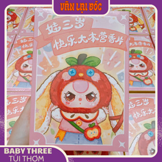   Hàng sẵn  Hộp 20 Túi Thơm Baby Three Thẻ thơm hình ngẫu nhiên miếng thơm treo tủ quần áo xe oto 