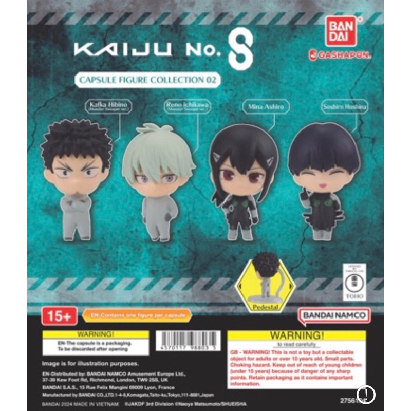 (SẴN KHO)Mô Hình KAIJU NO8 dạng đứng chính hãng _Có đế